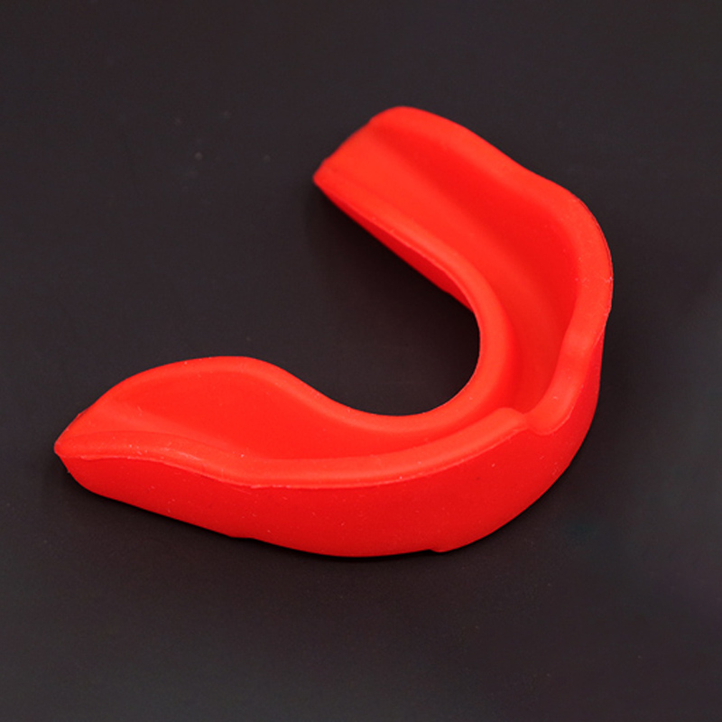 Protège-bouche de Sport, Protection Anti-molaire, pour boxe, Sanda, karaté, Taekwondo, combat, basket-ball, Football: Red no Box