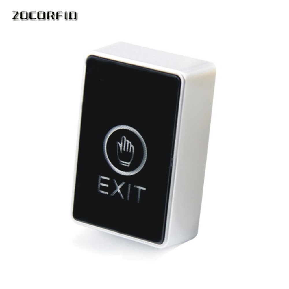 Push Touch Exit Button Door Eixt Release Button for access Control System for Home Security Protection With LED Indicator: rectangle
