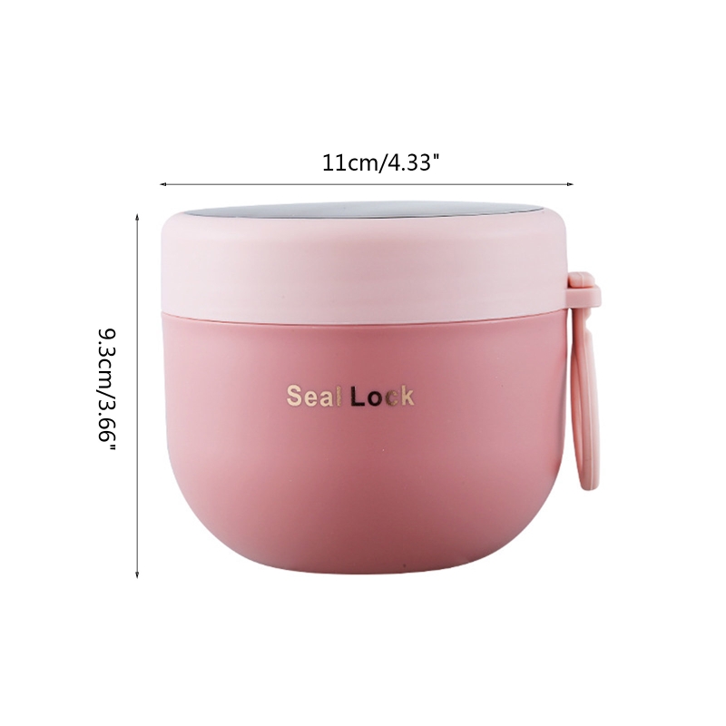 2022 Large Oatmeal Mug Thermal Soup Cups Wide Coffee Mug for Dorm Kitchen Office