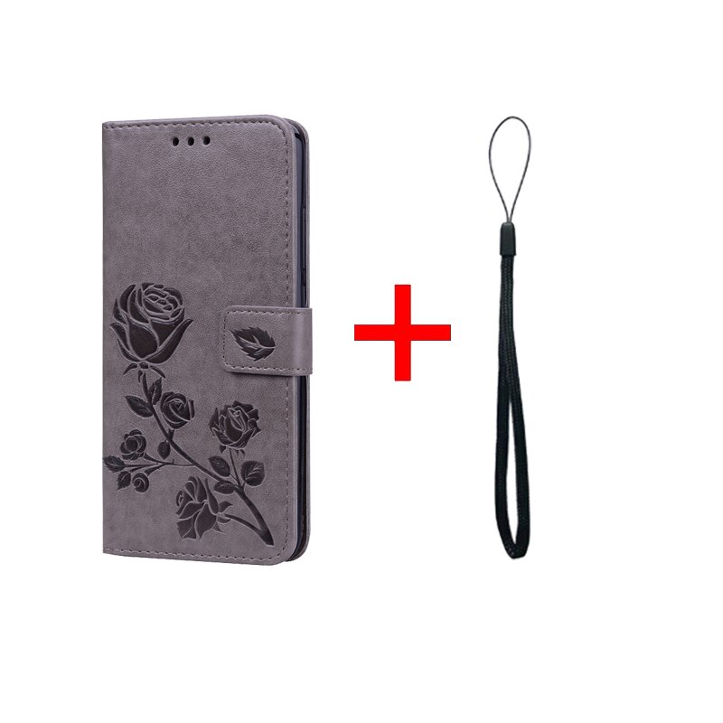 Für Huawei Y3 Fall Hight Flip Leder Telefon Fall Für Huawei Y3 CRO-L22 CRO-L02 CRO-L03 Buch Stil stehen Abdeckung: gray