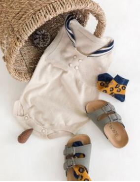 Milancel babykleding voor jongens, gebreide babykleding, hoge kraag, peuter jongens bodysuit, mouwloos, baby jumpsuit: Beige / 6-9m