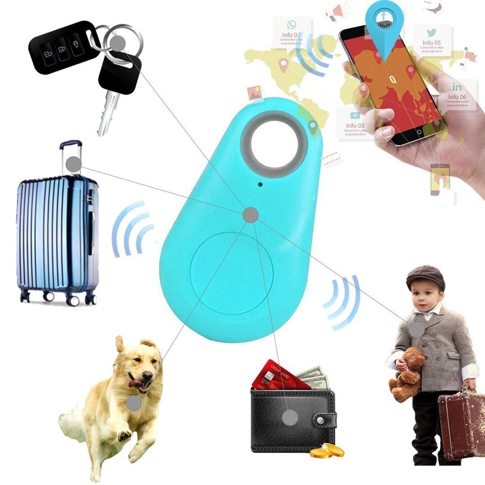 Smart Huisdier Key Finder Smart Activiteit Tracker Draadloze Afstandsbediening Tracker Voor Smart Telefoon Draagbare Anti-verloren GPS Finder track: Blue Key Finder