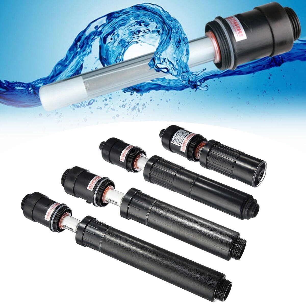 SUNSUN UV Sterilizer Fish Tank Aquarium Purify Water Remove Algae UVC Light UV Lmap Water Purification Deodorant