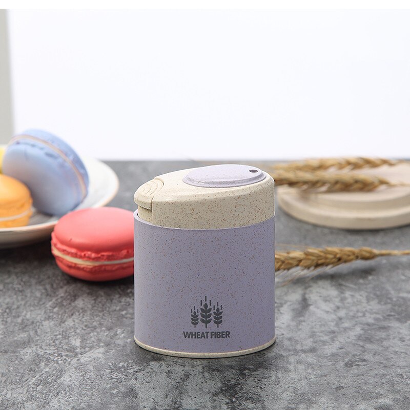 Style européen Automatique Support Pour Cure-Dents Conteneur De Paille De Blé de Table De Ménage Cure-Dents Boîte De Rangement Distributeur de Cure-Dents: D4