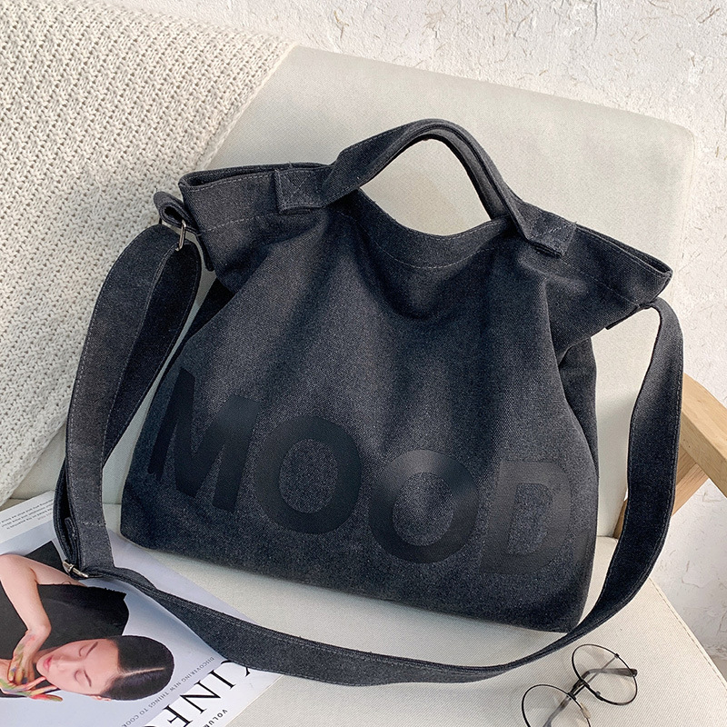 oben Segeltuch Tasche Jugend Männer Umhängetaschen Große Kapazität Handtaschen knapp Gedruckt Umhängetaschen für Frauen Studenten Schultaschen