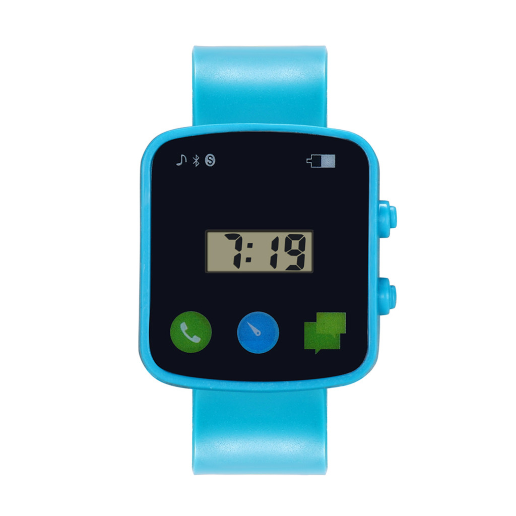 Kinderen Meisjes horloges kids Analoge Digitale weegschaal Sport horloge LED Elektronische Waterdichte Polshorloge c0604