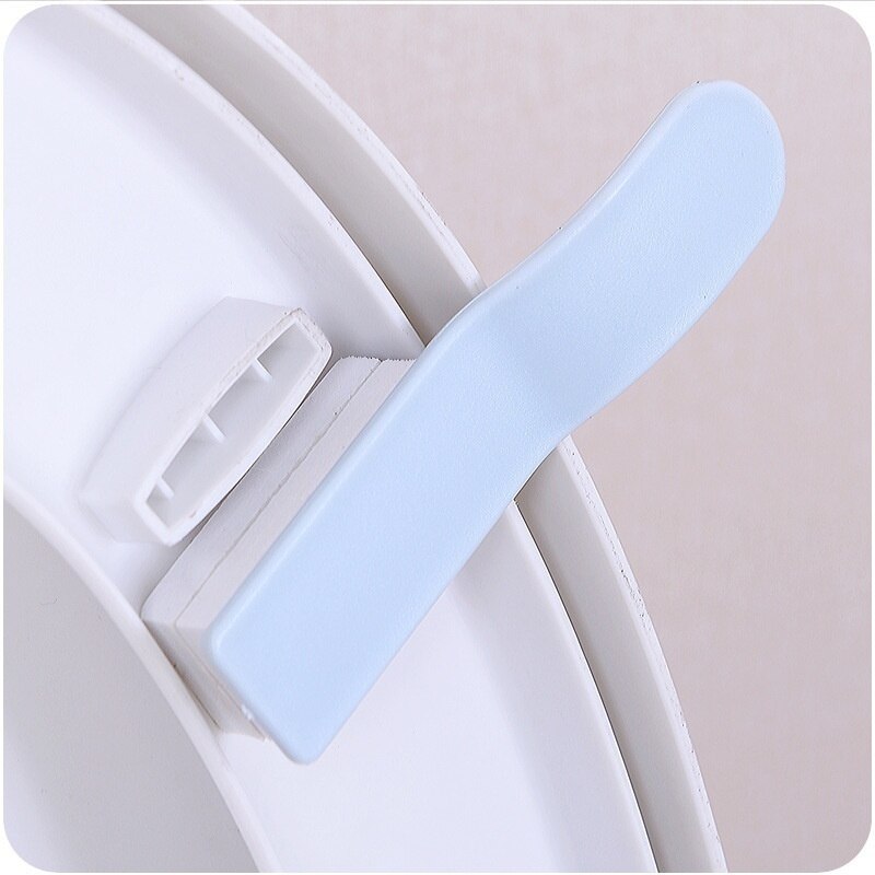 Poignée de levage collante pour couvercle de siège de toilette, évite de toucher, outil d&#39;autocollant hygiénique, fourniture de salle de bain