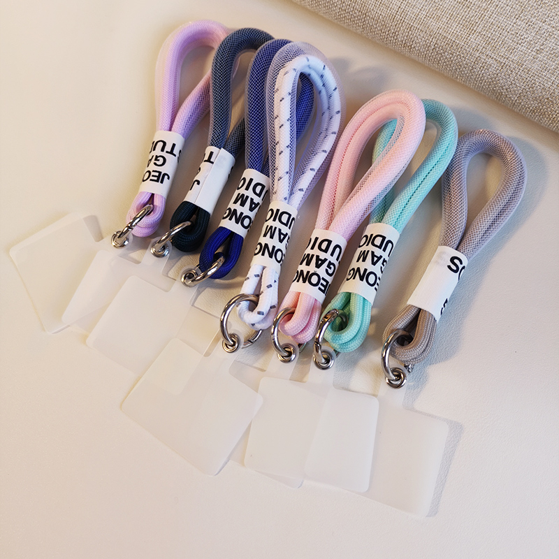 Mobile Phone Lanyard with Universal Clip Phone Lanyard Portable Chain Strap Mountaineering Wrist Rope Pendant Anti-lost Pendant