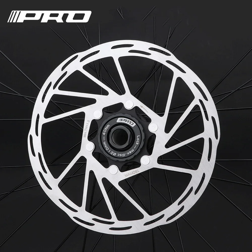 IIIPRO Centerlock Rotor vtt vélo de route Dissipation thermique disque de refroidissement serrure centrale 140/160/180/ 203mm frein à disque Rotor verrouillage central