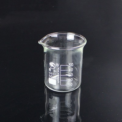 1 sæt  (50ml,100ml,200ml,500ml)  borosilikatglas bægerglas kemi eksperiment varmebestand laboratorieudstyr bægerglas laboratorieudstyr