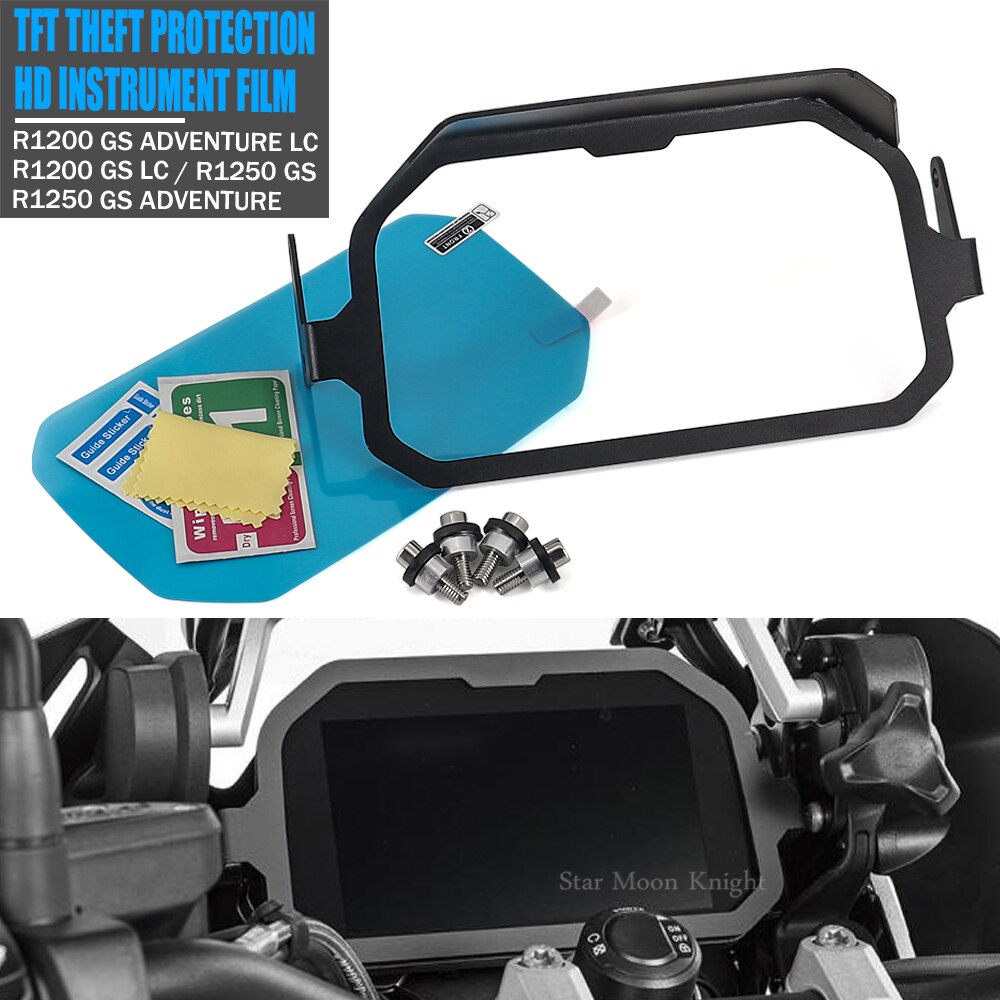 Pantalla antirrobo TFT + protección de instrumentos para BMW R1250GS GS R 1250 1200 GS R1200 R1200GS Adventure LC ADV