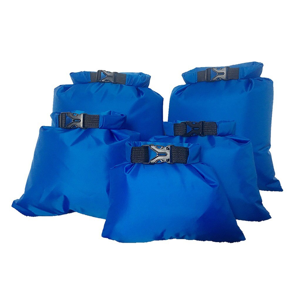 Five-piece Drifting Waterproof Dry Bag Boating Camping Rafting Hiking EDF88: royal-blue