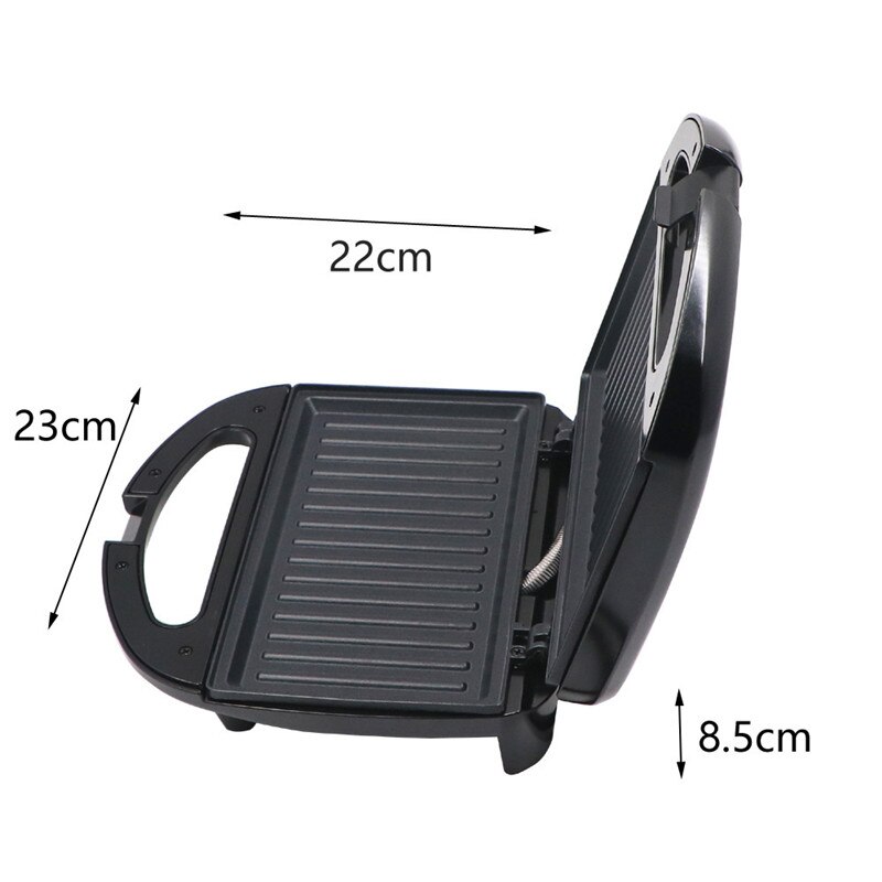Mini Waffeleisen Für 1 Person - Belgische Waffelmaschine 10cm 350W Kompakt