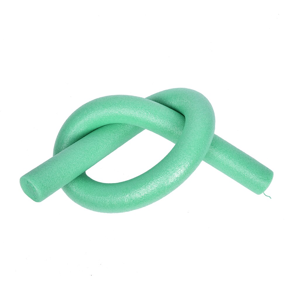 65x1500mm ayuda de natación espuma Noodles natación piscina fideo flotador de agua palo flotante espuma palos: green