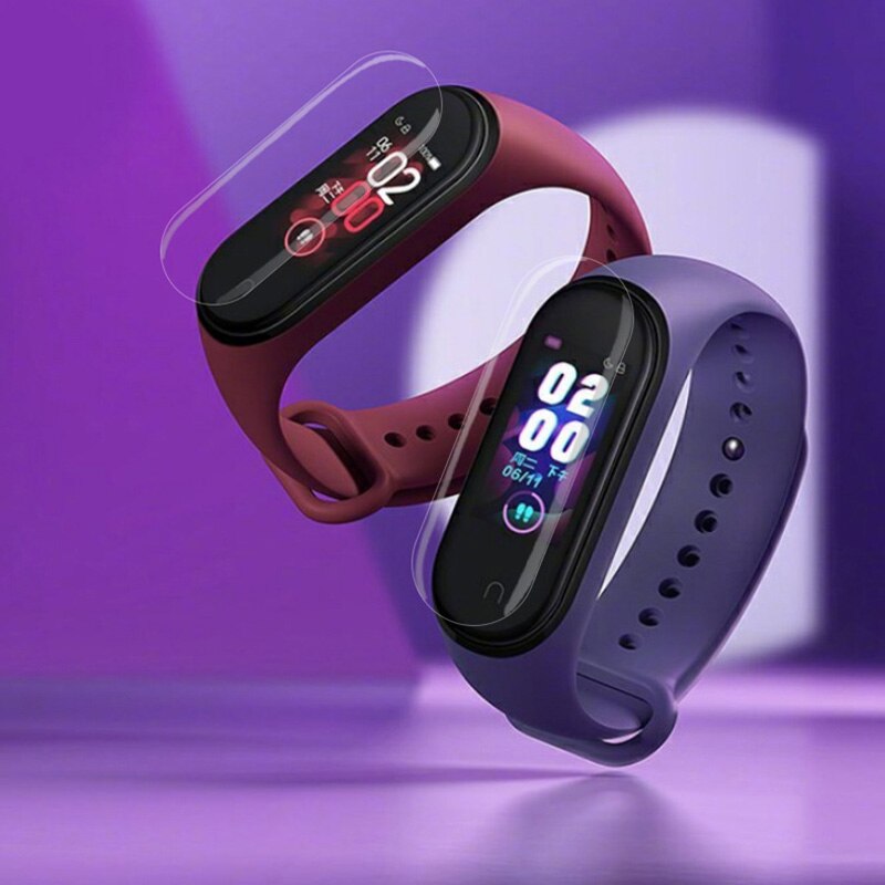 ivoler 3 stuks hoes met beschermfolie voor Xiaomi Smart Band 9 Pro