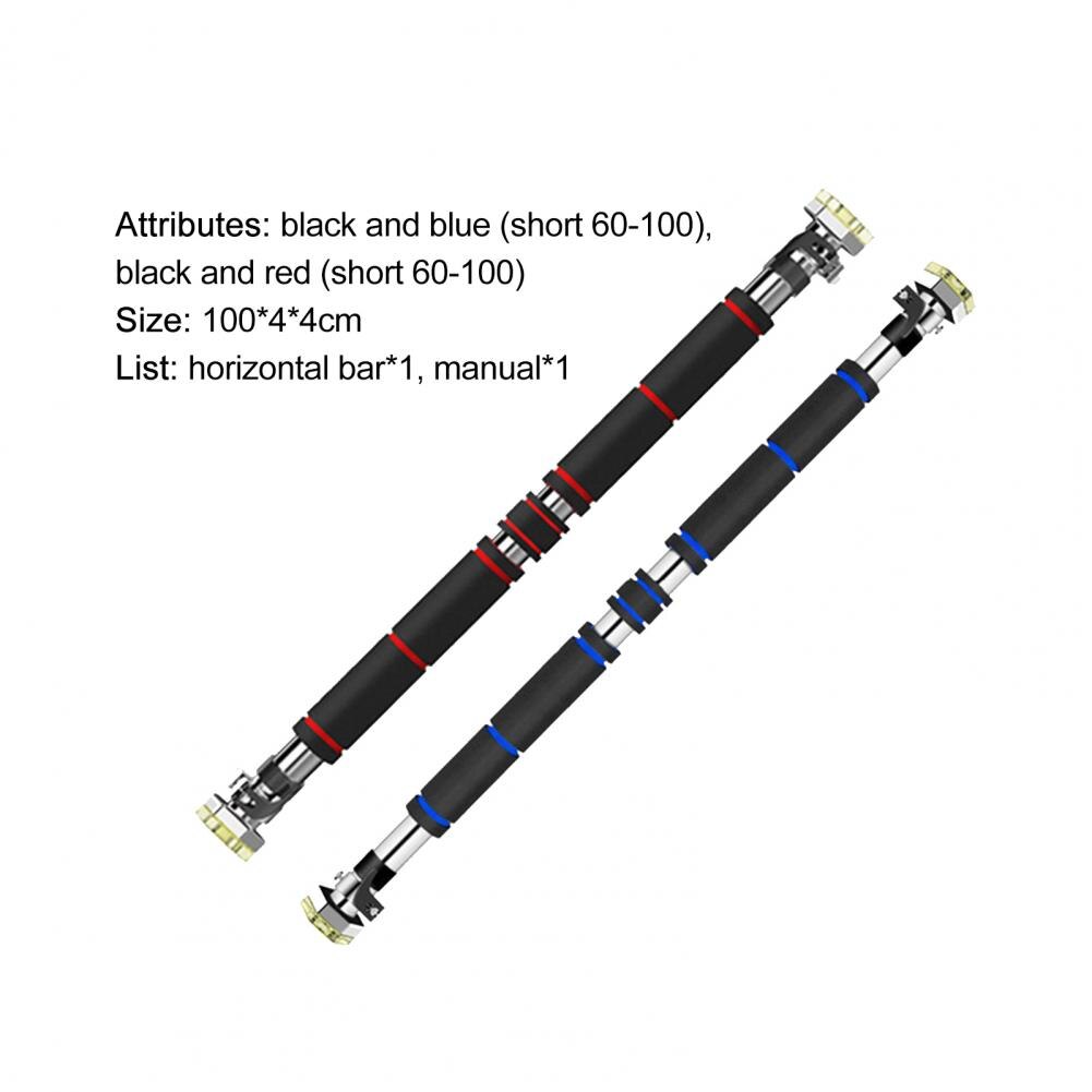 Pull Up Bar Punch Free Double-locked Limb Muscle Strength Upper Body Workout Bar for Door Frame