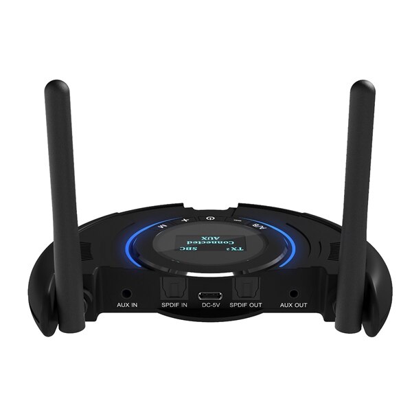 Bluetooth Receiver Transmitter 2 in 1 CSR8675 Bluetooth 5.0 Adapter Sn Display APP Control