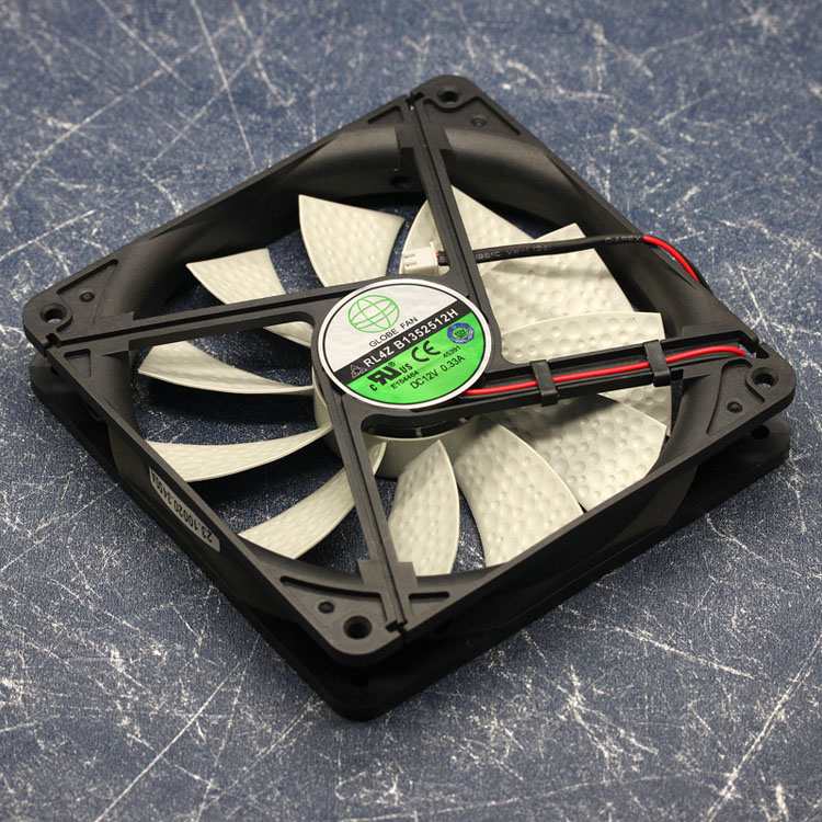 For GLOBE FAN RL4Z S1352512H RL4Z B1352512H DC 12V 0.33A 13.5CM 135mm fan pc chassis power cooling fan 135x135x25mm cooler