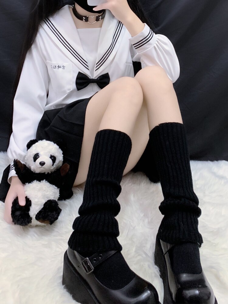 Bein Wärmer Frauen Lange Knöchel Wärmer Stiefel Manschetten schlapp Socken betroffen Socken Oberschenkel Socken
