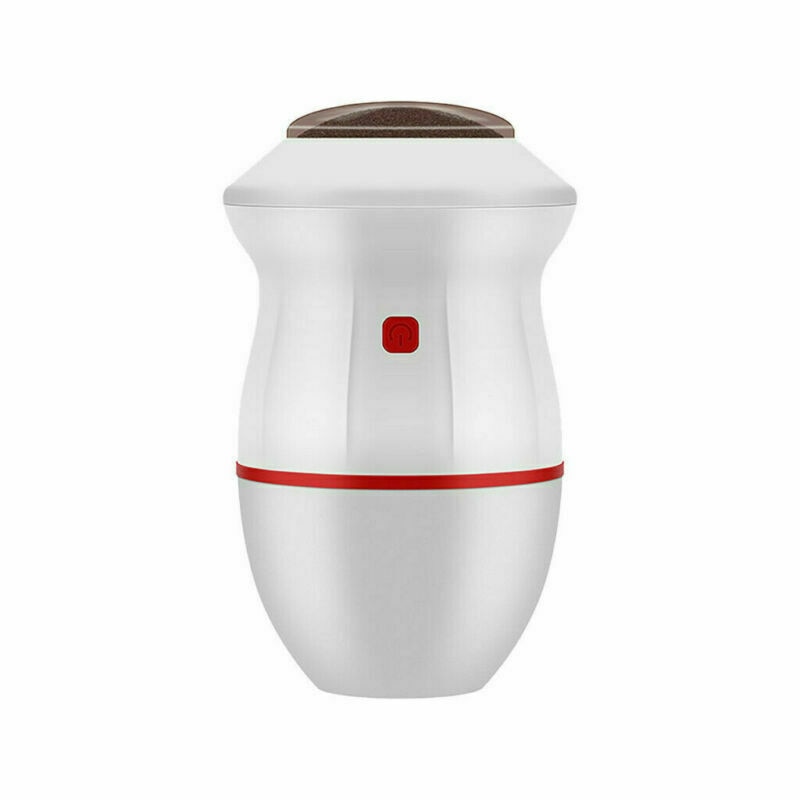 Electric Pedicure Foot Grinding Skin Hard Rupture Skin Trimmer Dead Skin Foot Pedicure Rechargeable Foot Care Tool Remover C: Red