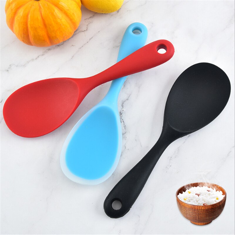 1pc Kitchen Silicone Rice Spoon Form for Cooking Silicone Forms Kitchen Utensils Rice Spoon Kitchen Gadgets and Accessories.75z