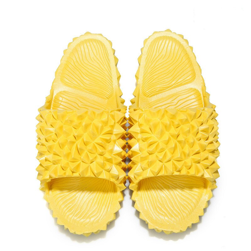 Kvinnors hem inomhus antisladd sandaler tofflor kvinnlig durian dra blåser mjuk botten plast tofflor kvinna sommar strandskor