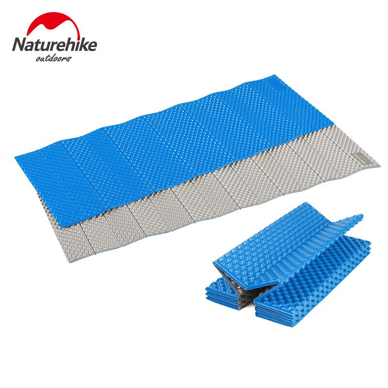 Naturehike Reizen Slaapmat Foam Camping Mat Compact Enkele Camping Matras Draagbare Vouwen Bed Ultralight Slaapzak Pad: Blue