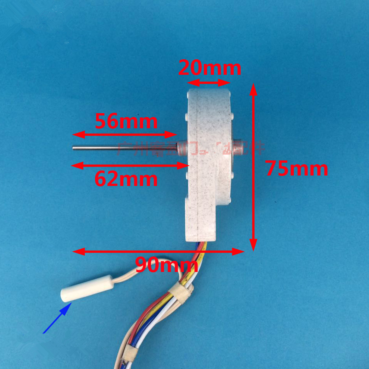 for panasonic refrigerator Fan motor FDQT26GE6 FDQT26GE8 refrigerator freezer sensor refrigerator parts