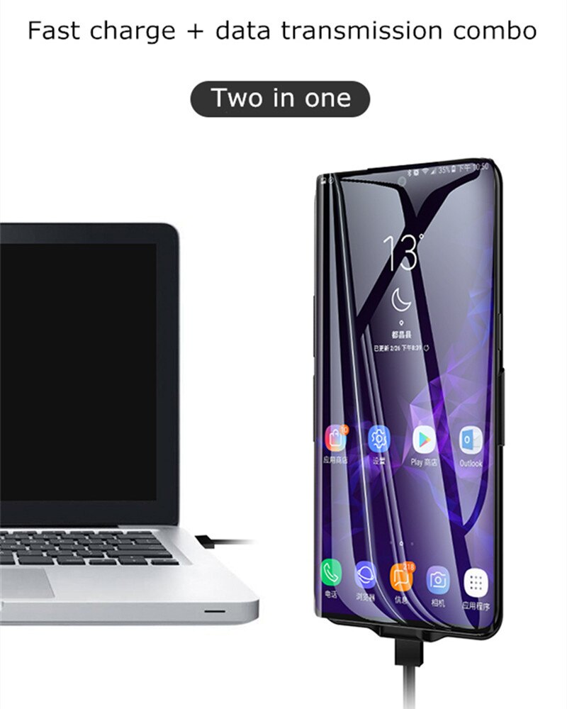 Funda de carga de batería portátil de 6800mAh para Samsung Galaxy Note 10 Plus, funda de batería para Samsung Note 10, funda de cargador