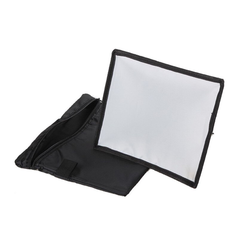 Diffuseur Flash Softbox réflecteur argent Mini diffuseur Photo boîte à lumière douce pour Canon Nikon Sony