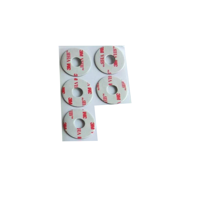 3M VHB 4941 Strong Adhesive Double Sided Sticky Pad Mounts Pads Washers Centre Hole For Pop Up Phone Holder Round 30mm