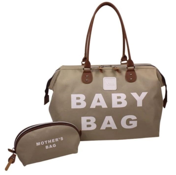 Baby Luiertassen Stylo Baby Grote Capaciteit Zak Moeder Mummie Mom Baby Multifunctionele Waterdichte Outdoor Reizen Moederschap: Khaki