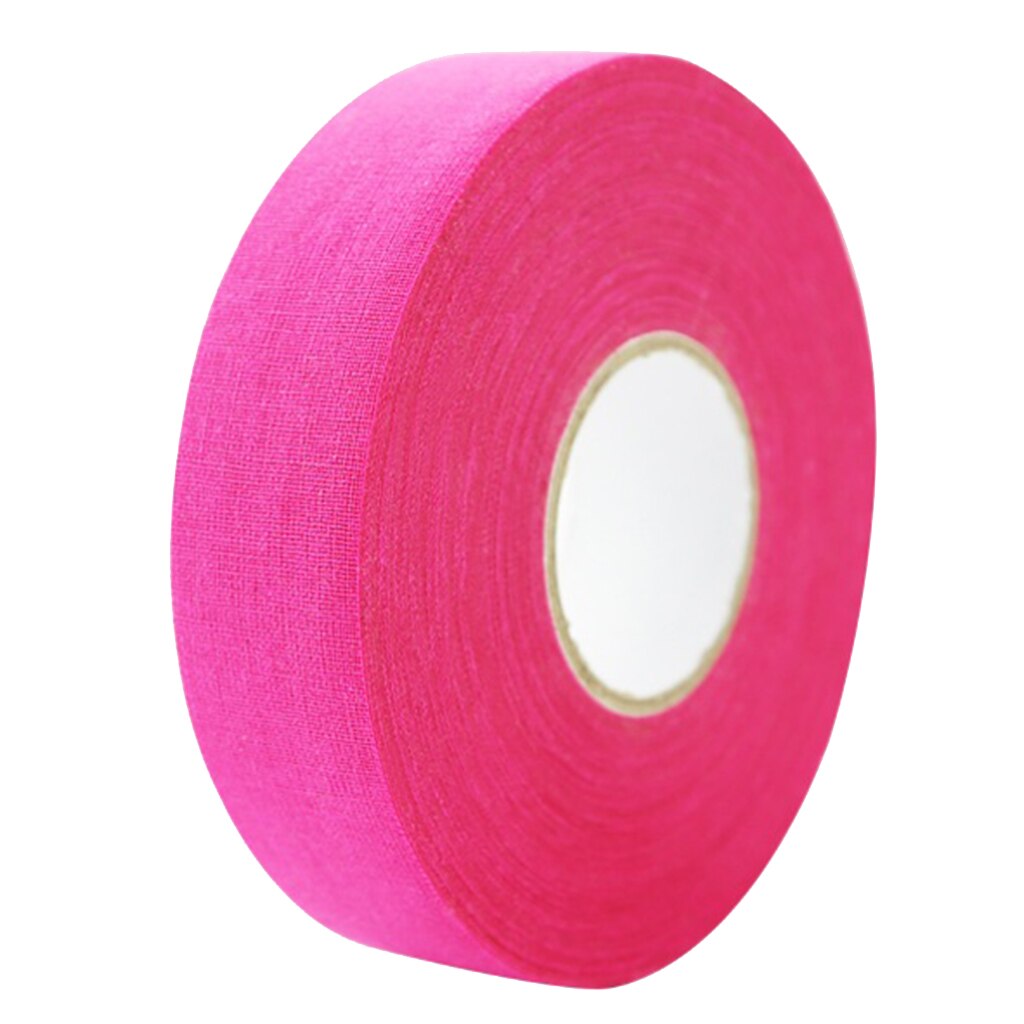 Ijshockey Stick Tape Handvat Wrap Wrapper Mouwen Bandage Band Grip Overgrip: Rose Red