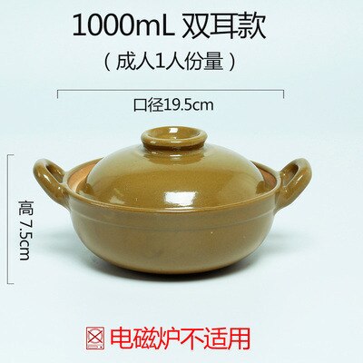 Kinesisk stil traditionel gammeldags jordmadlavning gryderet hong kong guangdong suppe ris grød gryde ler grydegryde: 4