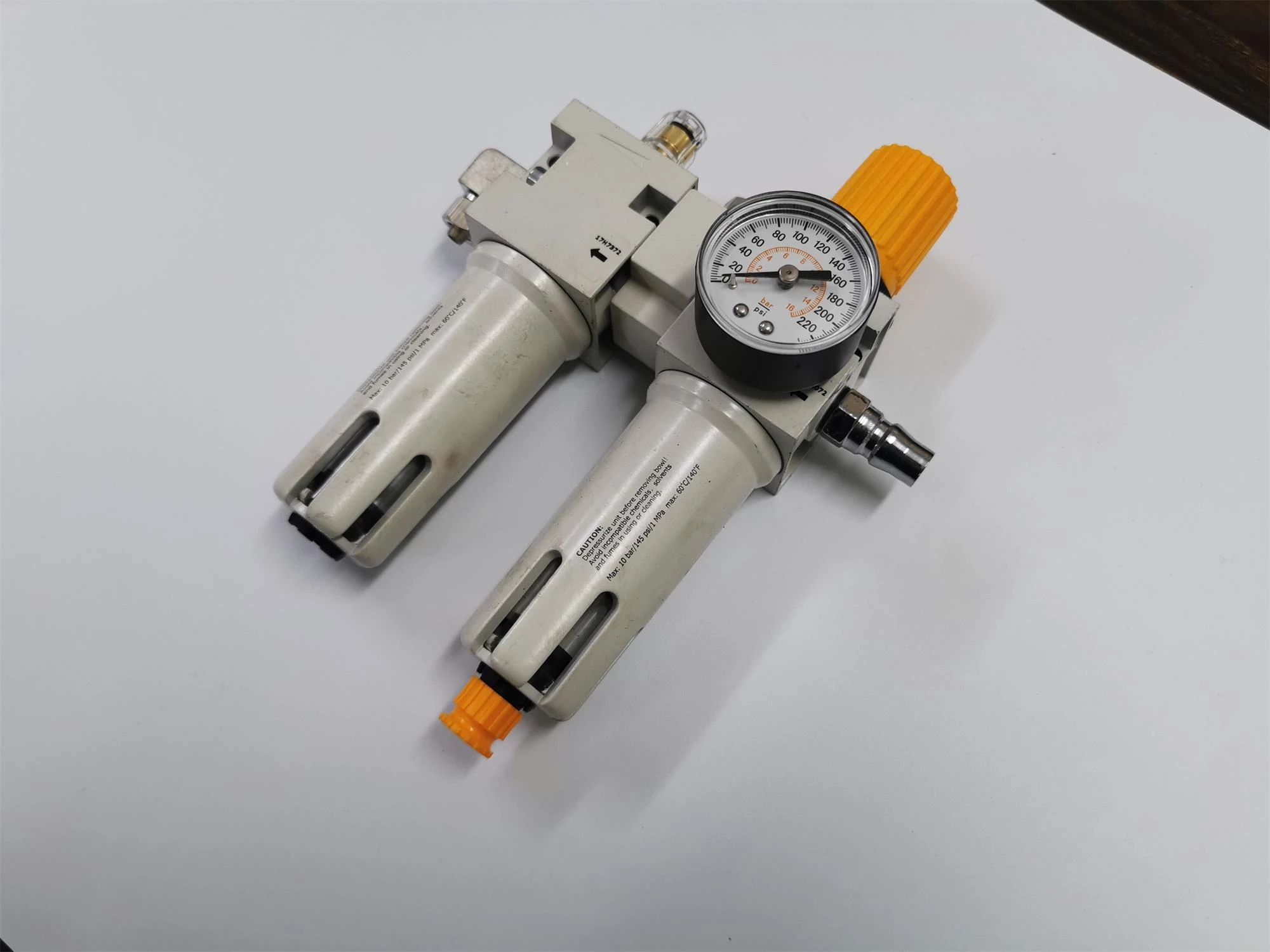 Lubrificatori del regolatore del filtro dell'utensile pneumatico dello smontagomme FRLs Best seller