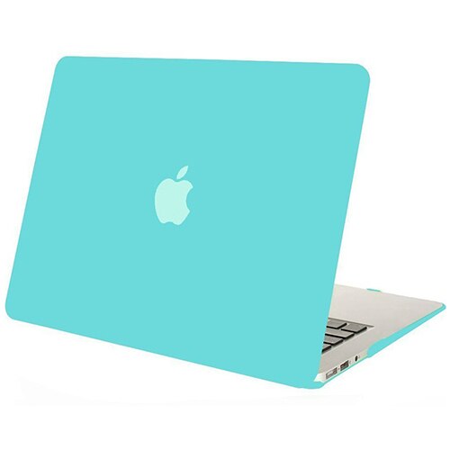 Mosiso duro caso capa sólida para macbook air 11 2017 2016 2015 2014 2013 a1465 a1370 mac ar netbbook coque capa acessórios: Turquoise