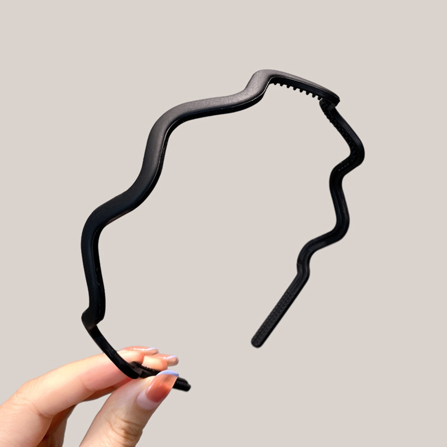 Antislip haarbanden voor vrouwen mannen eenvoudige bezel hoofdband wassen haar pony houder gezichtsmasker haar hoepel haarband haaraccessoires: Roze