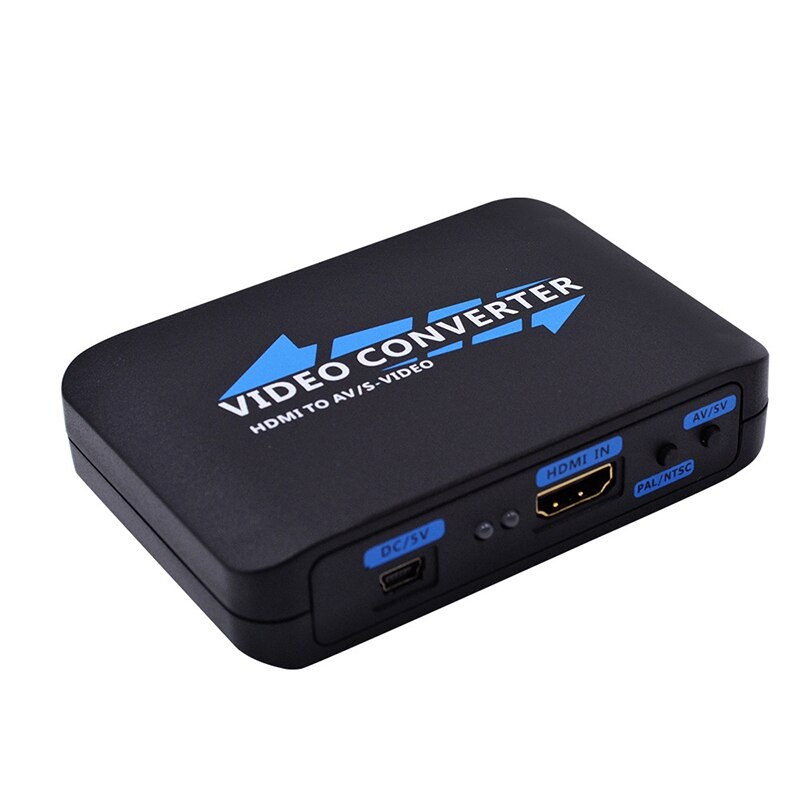 HDMI to AV/S-Video Cnverter Computer to Monitor Power Amplifier HDMI Converter to AV S-Video HDMI Adapter