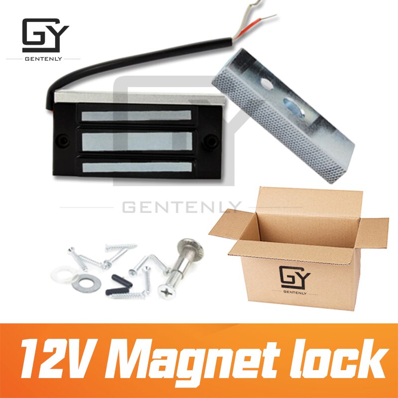 12V Escape Room Maglock Deur Kast Lade Slot Game Accessoires Elektrische Magneet Prop 60Kg 100Lbs Houdkracht Elektromagnetische