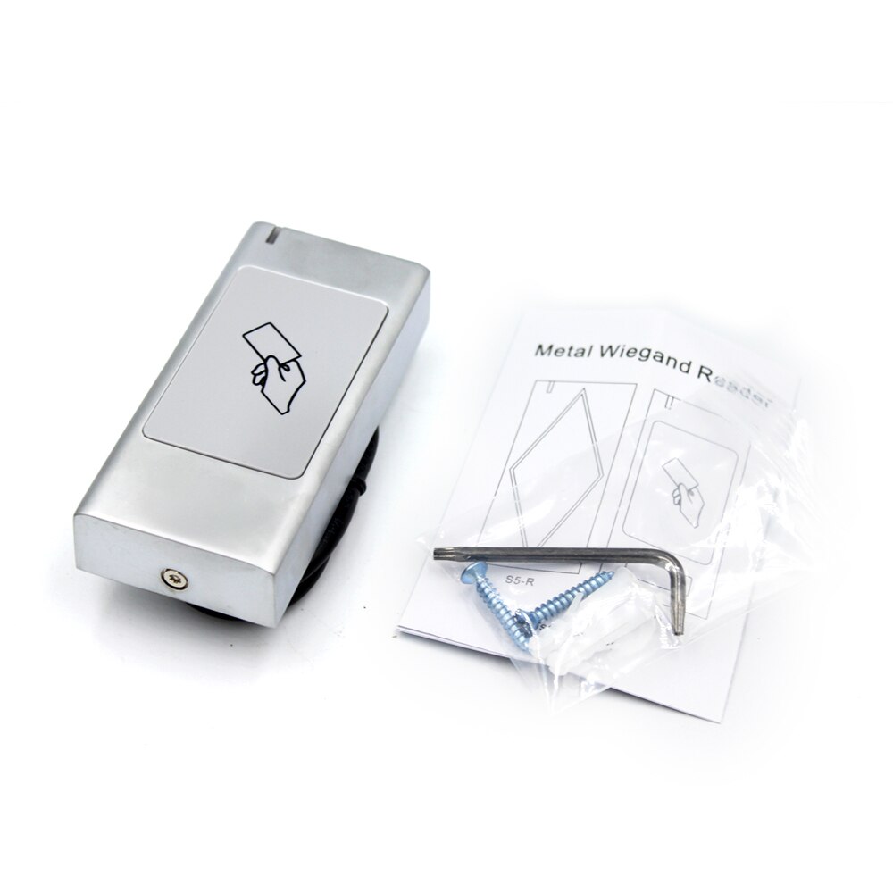 S6R IP66 Waterproof Access Control Card Reader Wiegand 26 34 Card Reader LED Indicators Security RFID 13.56Mhz Card