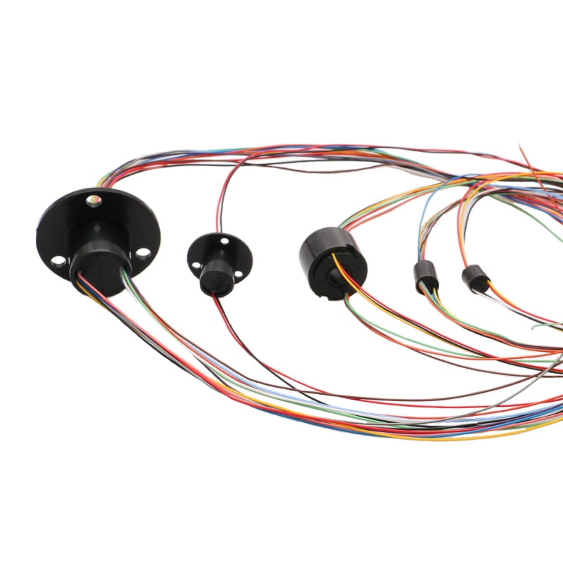 1PC 2/4/6/8/12/18/24/36 Channels Wires Capsule Slip Ring 1-2A Slipring 8.5/12.5/15.5/22mm Mini Rotary Conductiv Joint Connectors