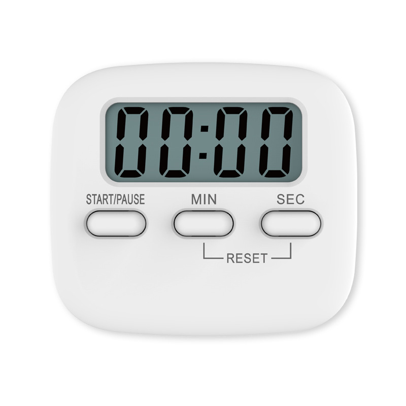 LCD Digital Bildschirm Küche Timer Magnetische Kochen Countdown-Alarm Schlaf Stoppuhr Temporizador Uhr Hause Multifunktionale Werkzeuge: Braun