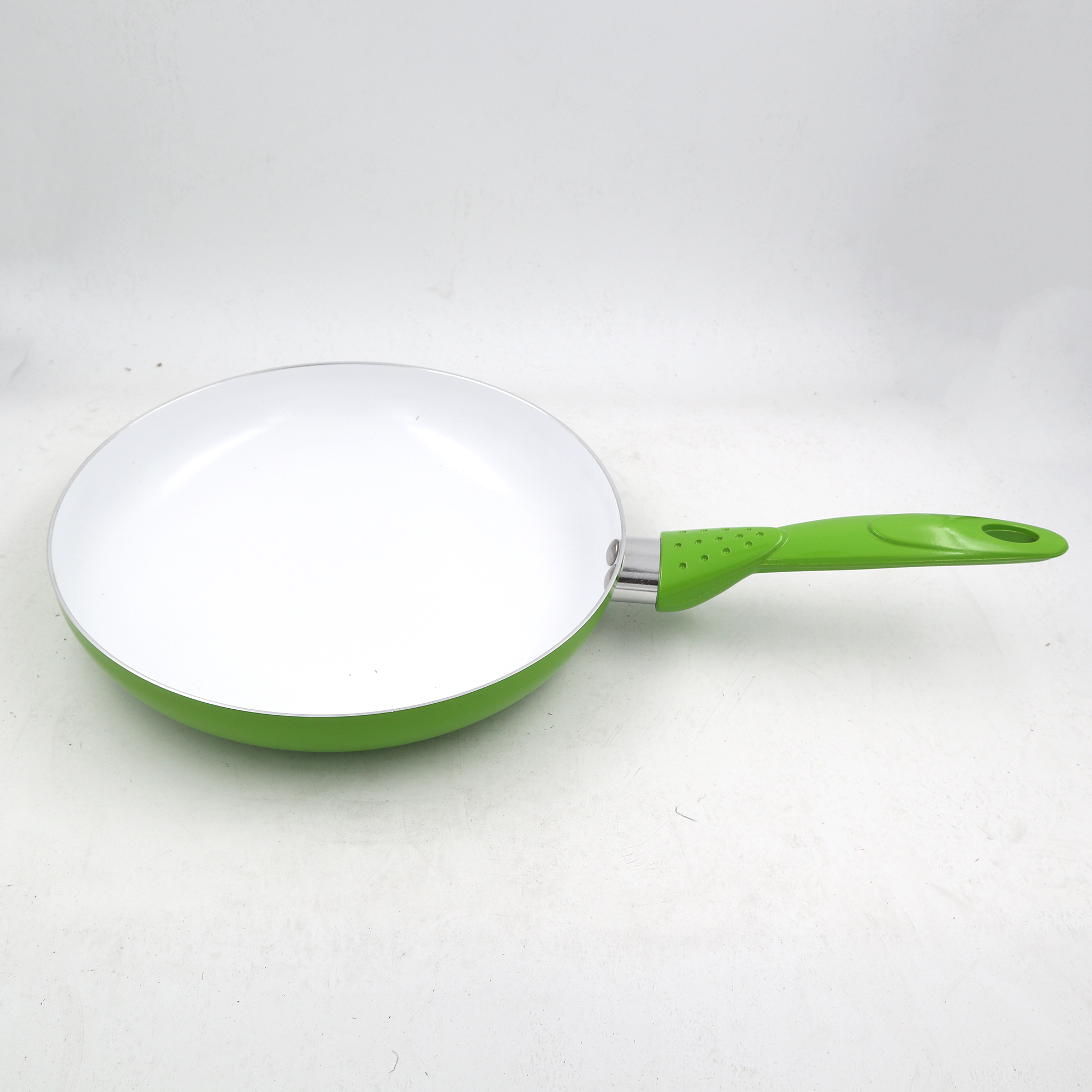 Master Star Apple Green Pan Set Breakfast SaucePan Omelette Maker 24cm Fry Pan Cookware For Kids With 16cm Soup Pot