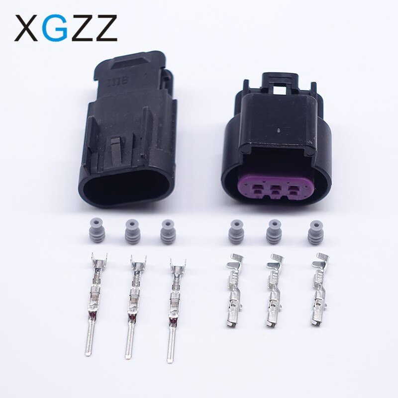 5set 15326808 3 pin male auto waterproof Connector electric wiring cable plug connector