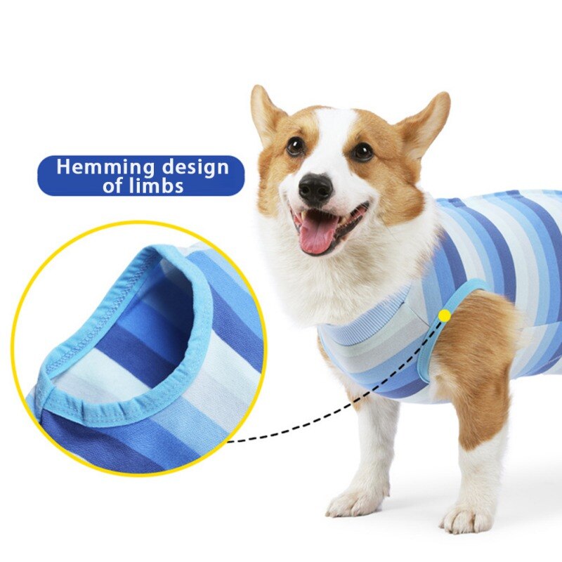 Huisdier Behouden Kleding Honden Kleding Bediening Herstel Pak Anti Likken Wonden Na Chirurgie Chirurgie Pak Vier-Legged Jumpsuit