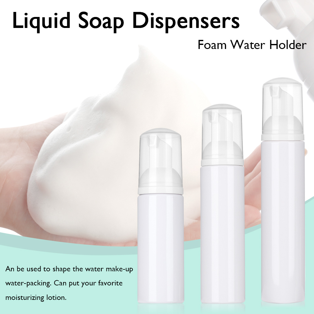 30/50/80Ml Plastic Schuim Pomp Fles Lege Gezicht Wimpers Cosmetische Fles Cleaner Zeepdispenser Schuim Fles pomp Container