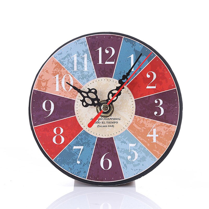 12cm europæisk retro digital ur moderne vintage rustik shabby chic kontorcafé dekoration