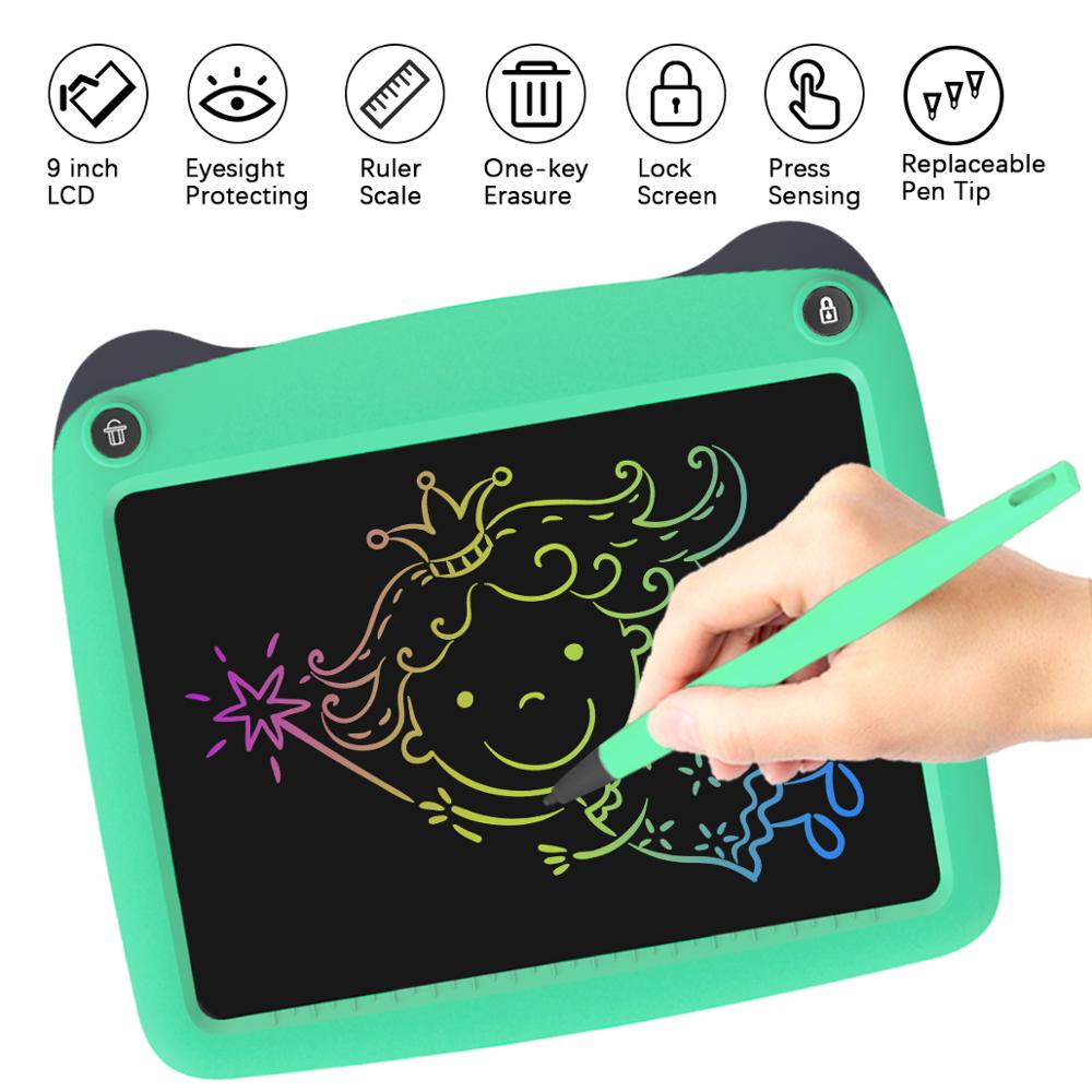 Enotepad 9 Inch Lcd Digitale Tablet Elektronische Een Klik Clearing Handschrift Pad Laag Verbruik Kinderen Tekening Schrijfbord