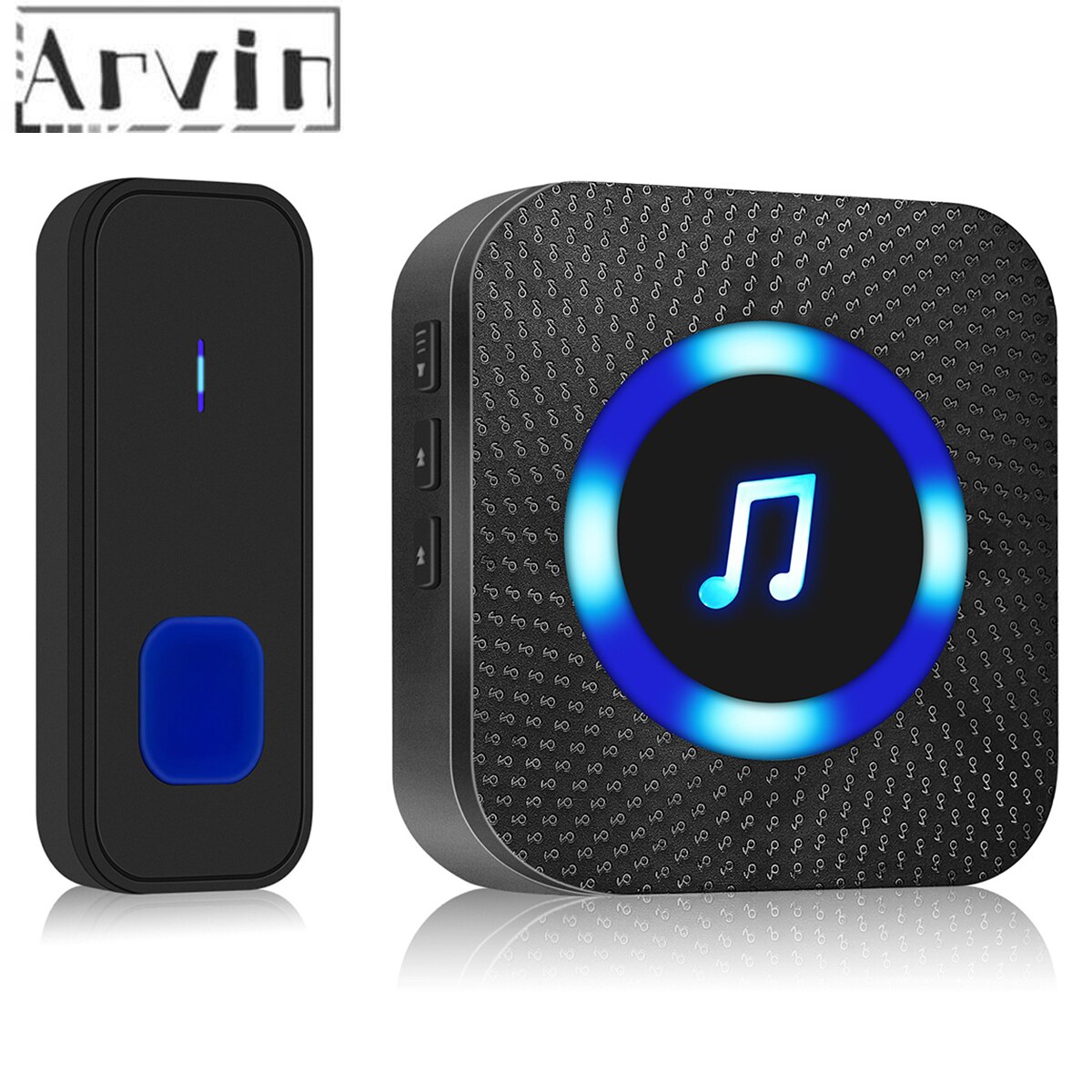 300M Wireless Door Bell Waterproof Battery Operated Loud Chime Doorbell Wireless Electronic Waterproof Houseware DC Doorbell