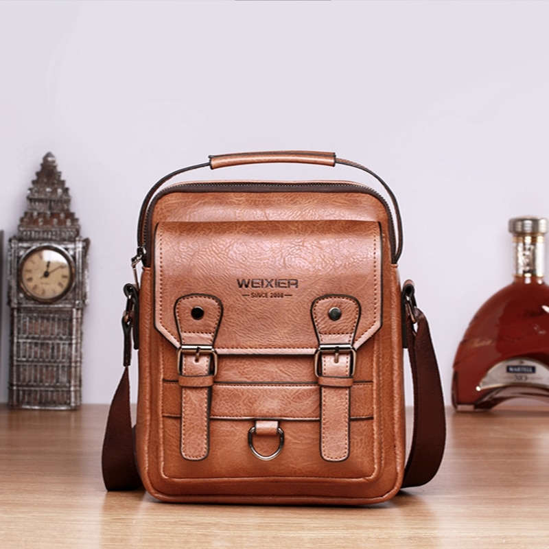 neue Männer Messenger Taschen Crossbody Business Casual Große Kapazität Handtasche Männlichen PU Leder Frauen Schulter Tasche